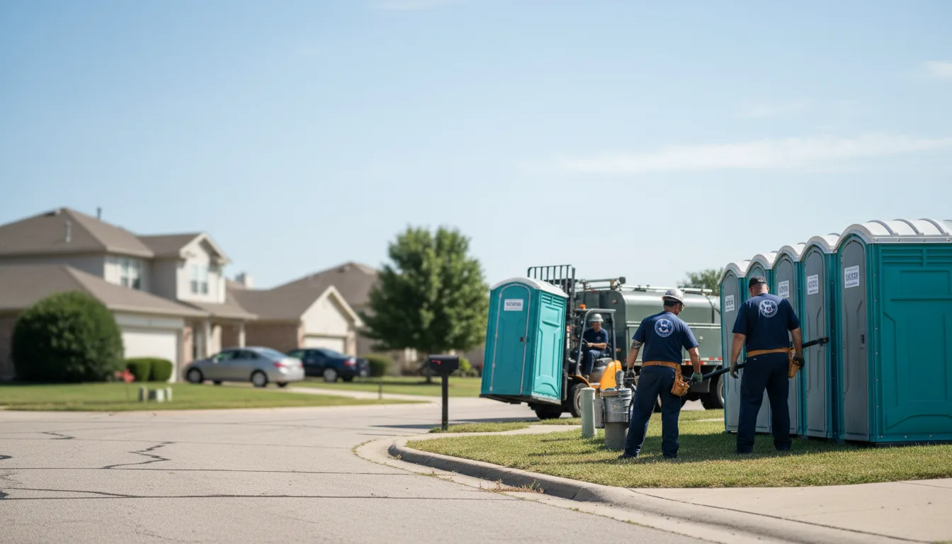 Porta Potty Rental in La Crosse, KS near me
